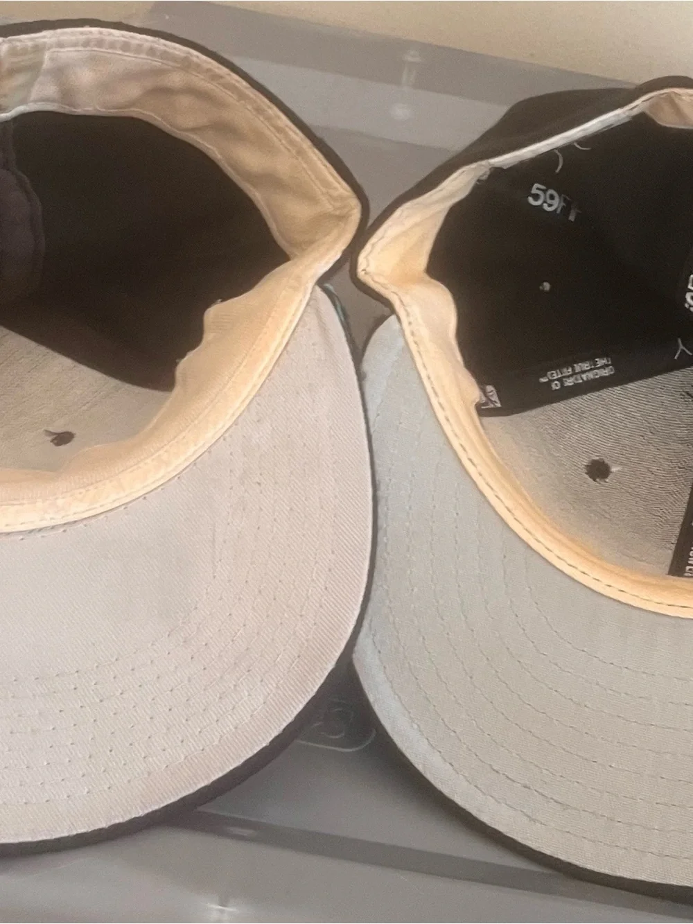 2 vintage size 7 1/8 Pittsburgh pirates mlb baseball hat bundle 1 wool diamond c